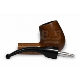 Cachimbo Bertoldi Elite Resina Natural Curvo Peça Única